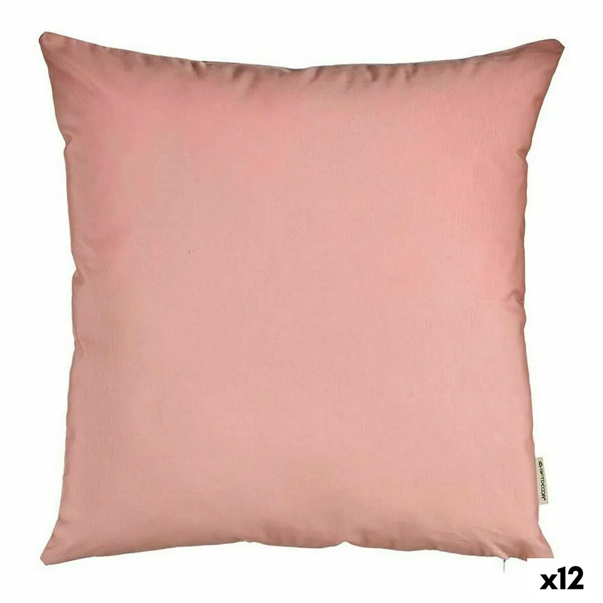 Fodera per cuscino 60 x 0,5 x 60 cm Rosa (12 Unità)