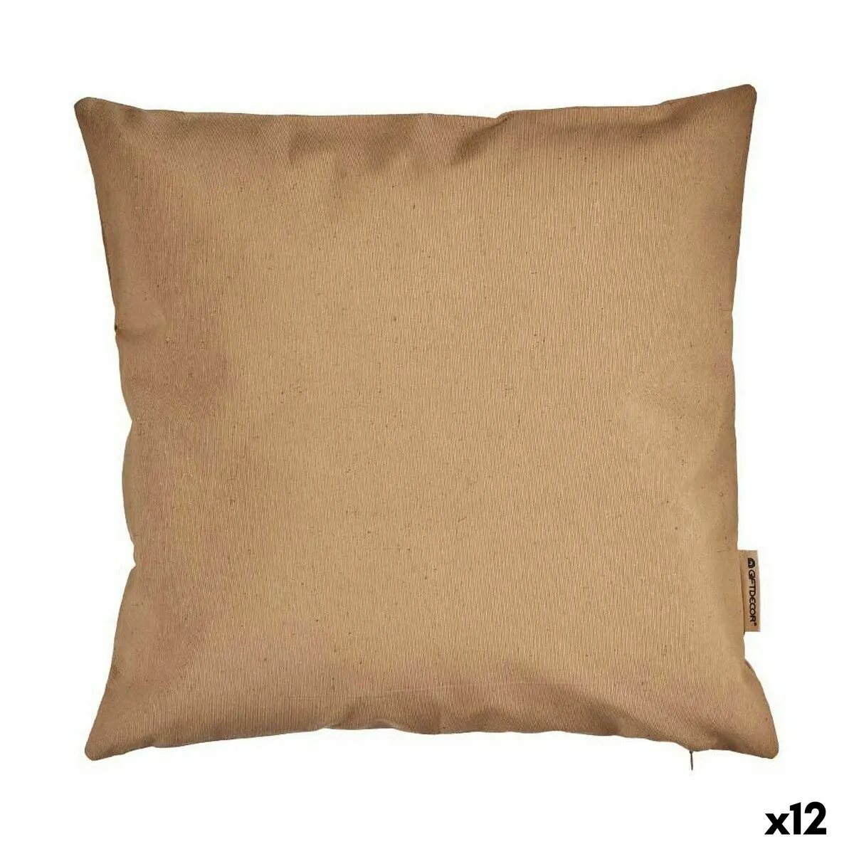 Fodera per cuscino Beige (45 x 0,5 x 45 cm) (12 Unità)