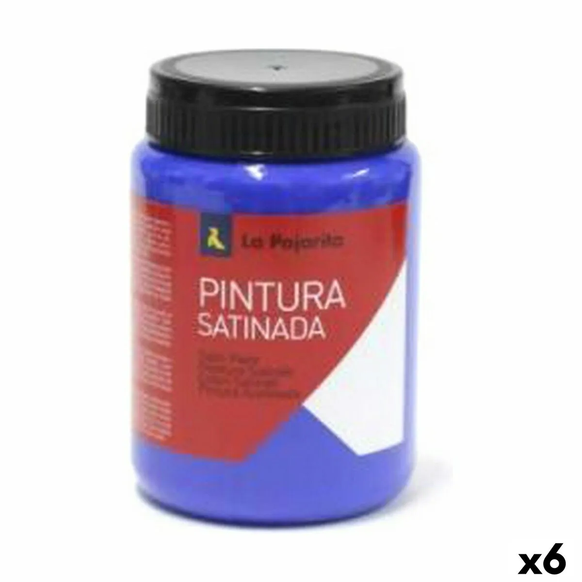 Pittura a tempera La Pajarita L-11 Raso Azul Océano Per la scuola (35 ml) (6 Unità)