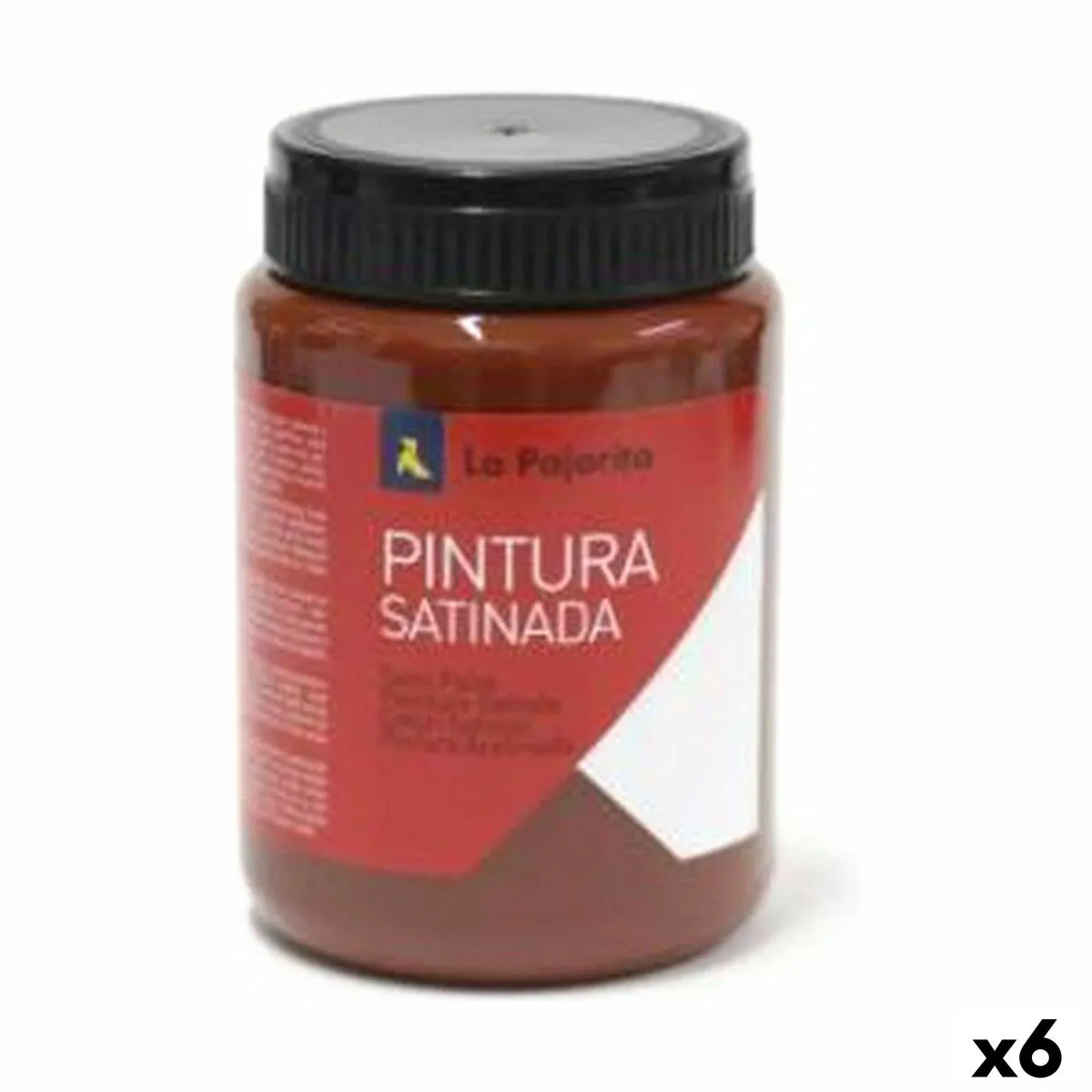 Pittura a tempera La Pajarita L-08 Oxide Rosso Raso Per la scuola (35 ml) (6 Unità)