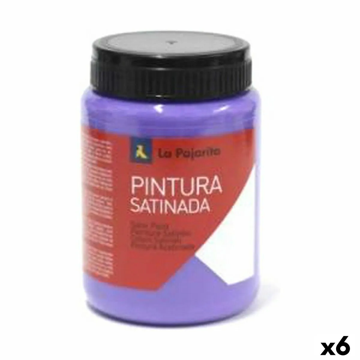 Pittura a tempera La Pajarita L-13 Violetta Raso Per la scuola (35 ml) (6 Unità)