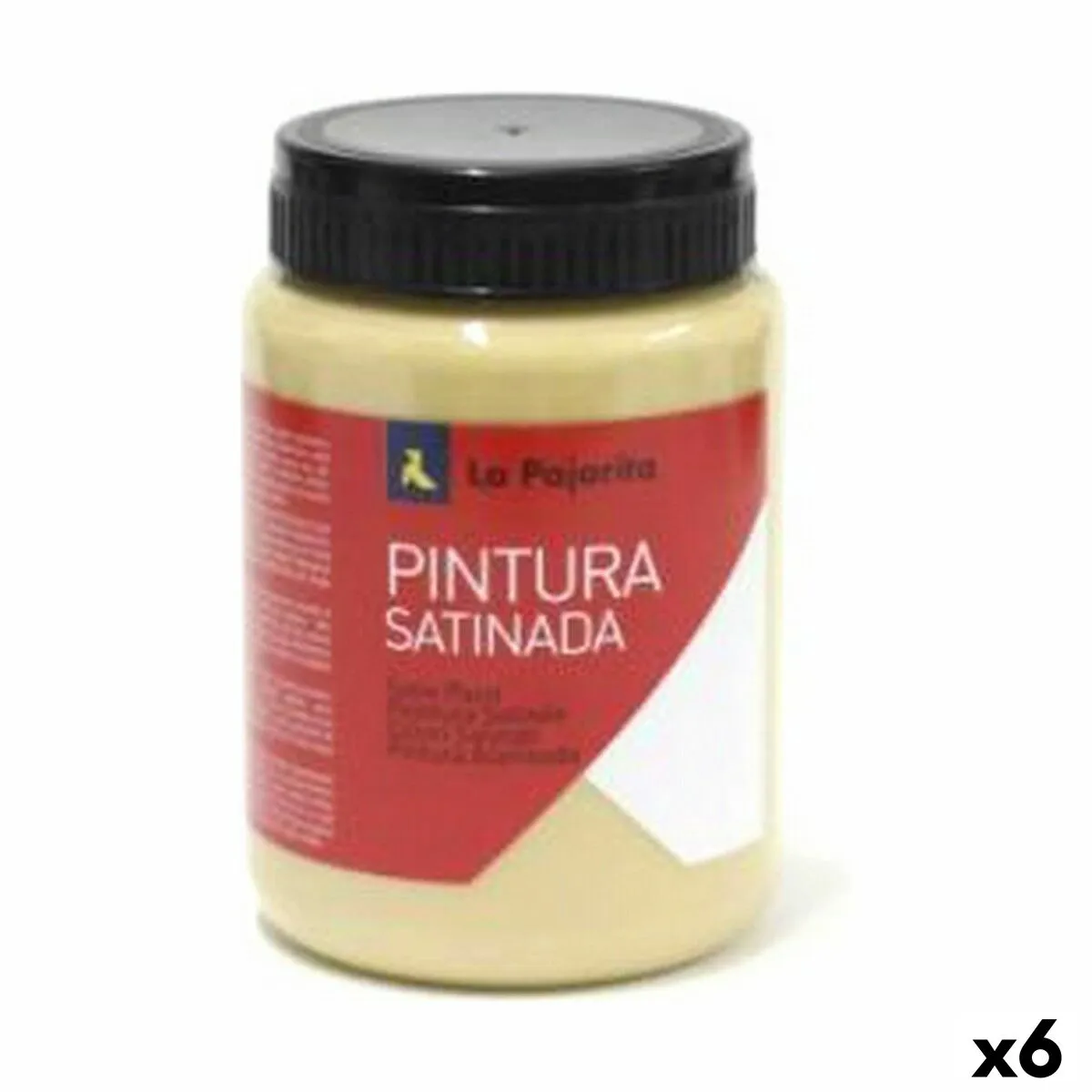 Pittura a tempera La Pajarita Siena L-04 Giallo Raso Per la scuola (35 ml) (6 Unità)