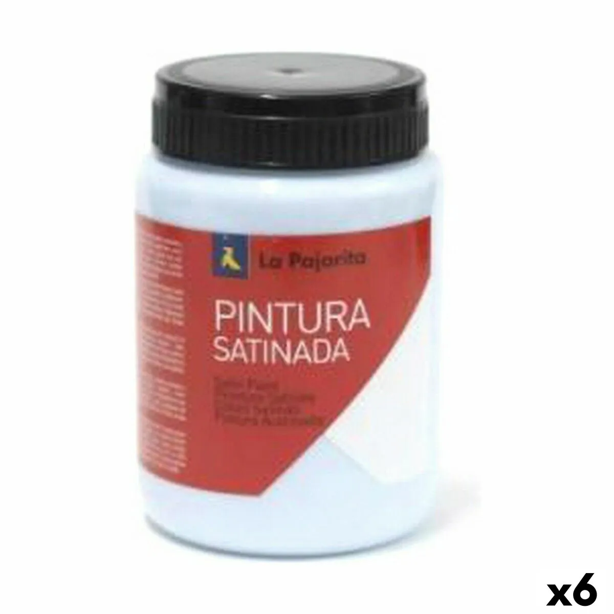 Pittura a tempera La Pajarita L-14 Blu Pastello Raso Per la scuola (35 ml) (6 Unità)