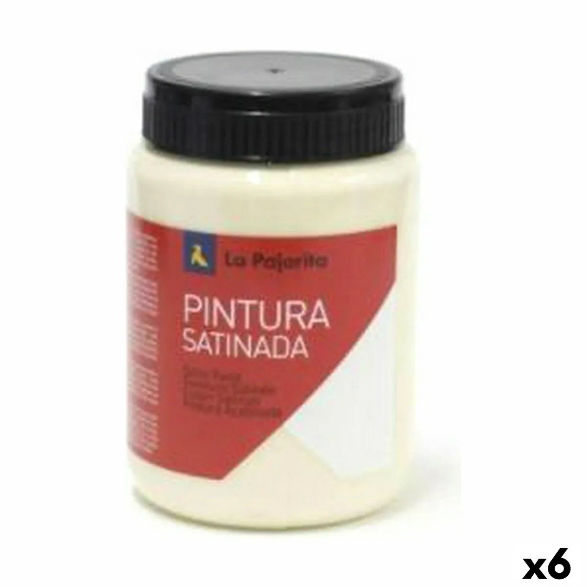 Pittura a tempera La Pajarita L-25 Beige Raso Per la scuola (35 ml) (6 Unità)