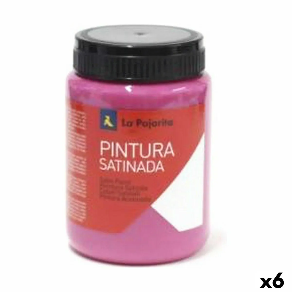 Pittura a tempera La Pajarita L-24 Magenta Raso Per la scuola (35 ml) (6 Unità)