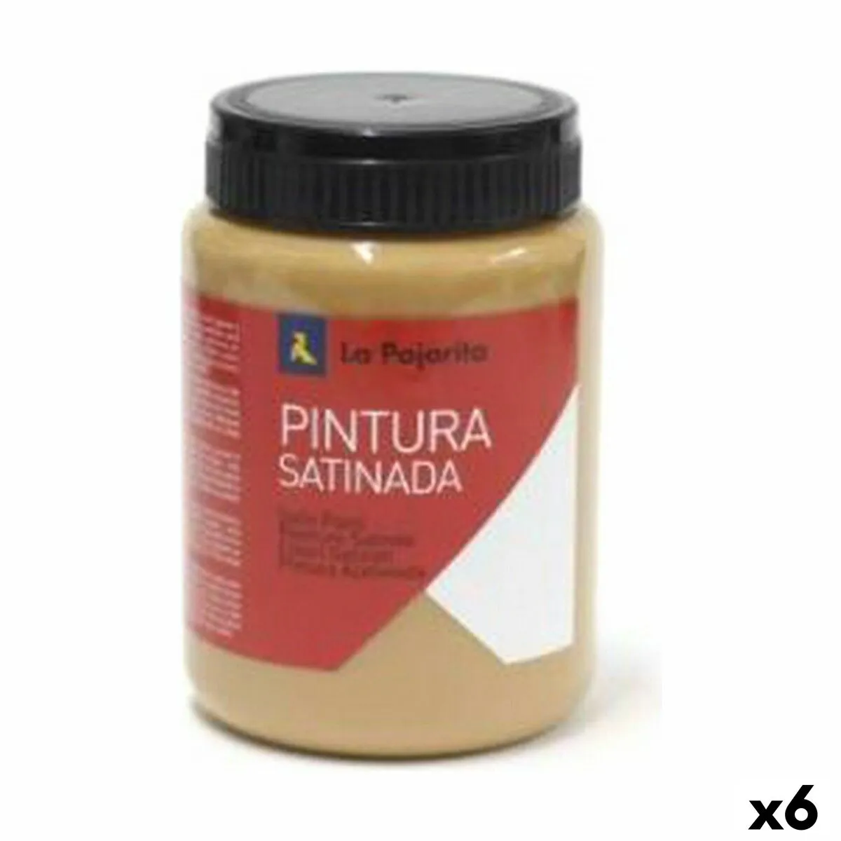 Pittura a tempera La Pajarita L-23 Terracotta Raso Per la scuola (35 ml) (6 Unità)