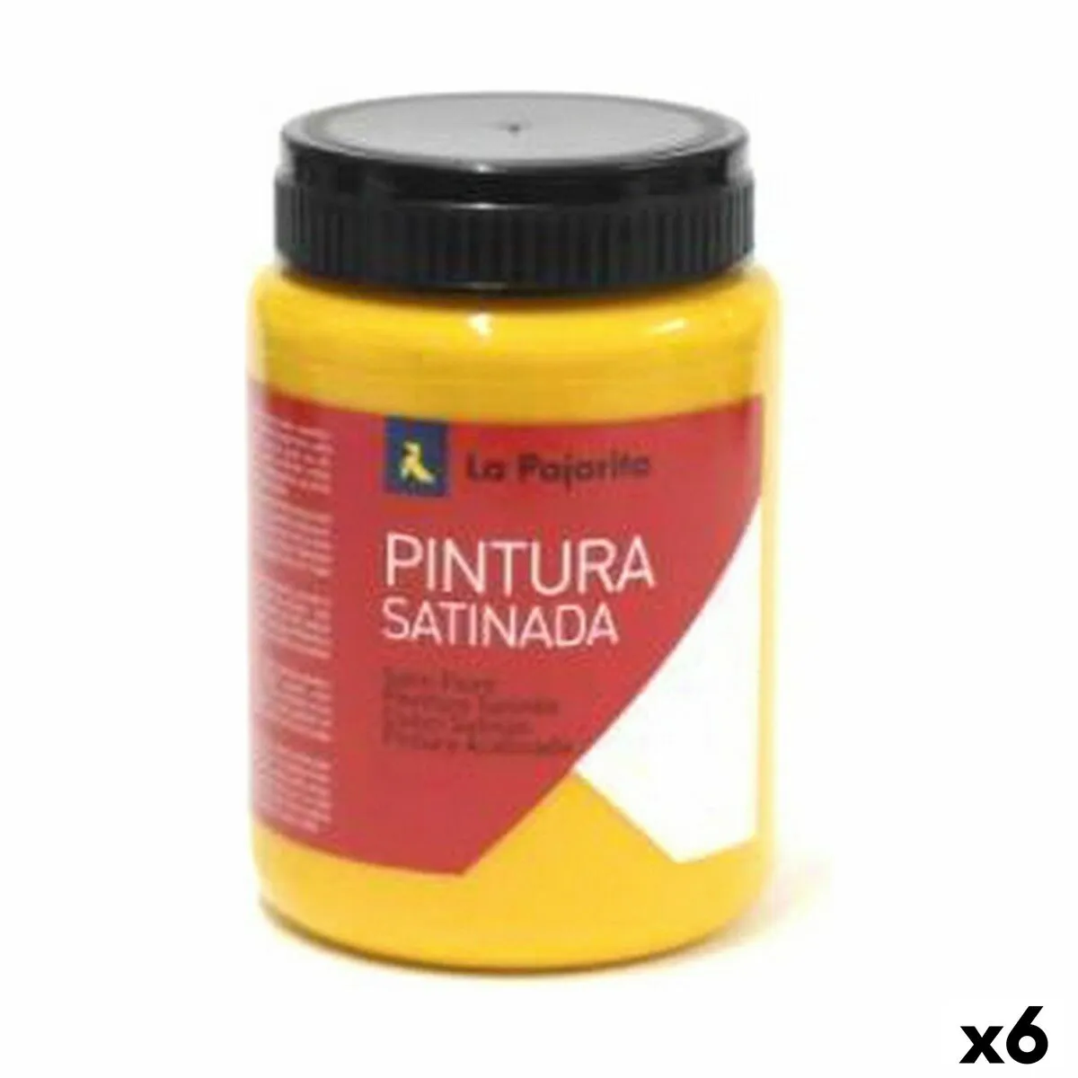 Pittura a tempera La Pajarita L-27 Giallo Raso Per la scuola (35 ml) (6 Unità)