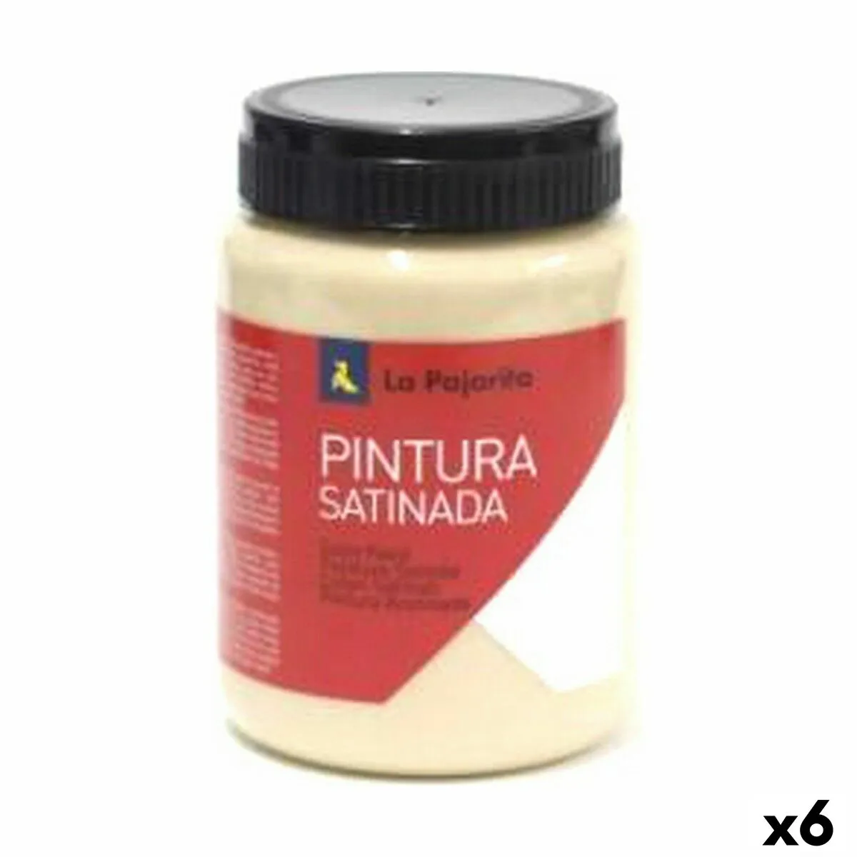 Pittura a tempera La Pajarita L-28 Carne Raso Per la scuola (35 ml) (6 Unità)