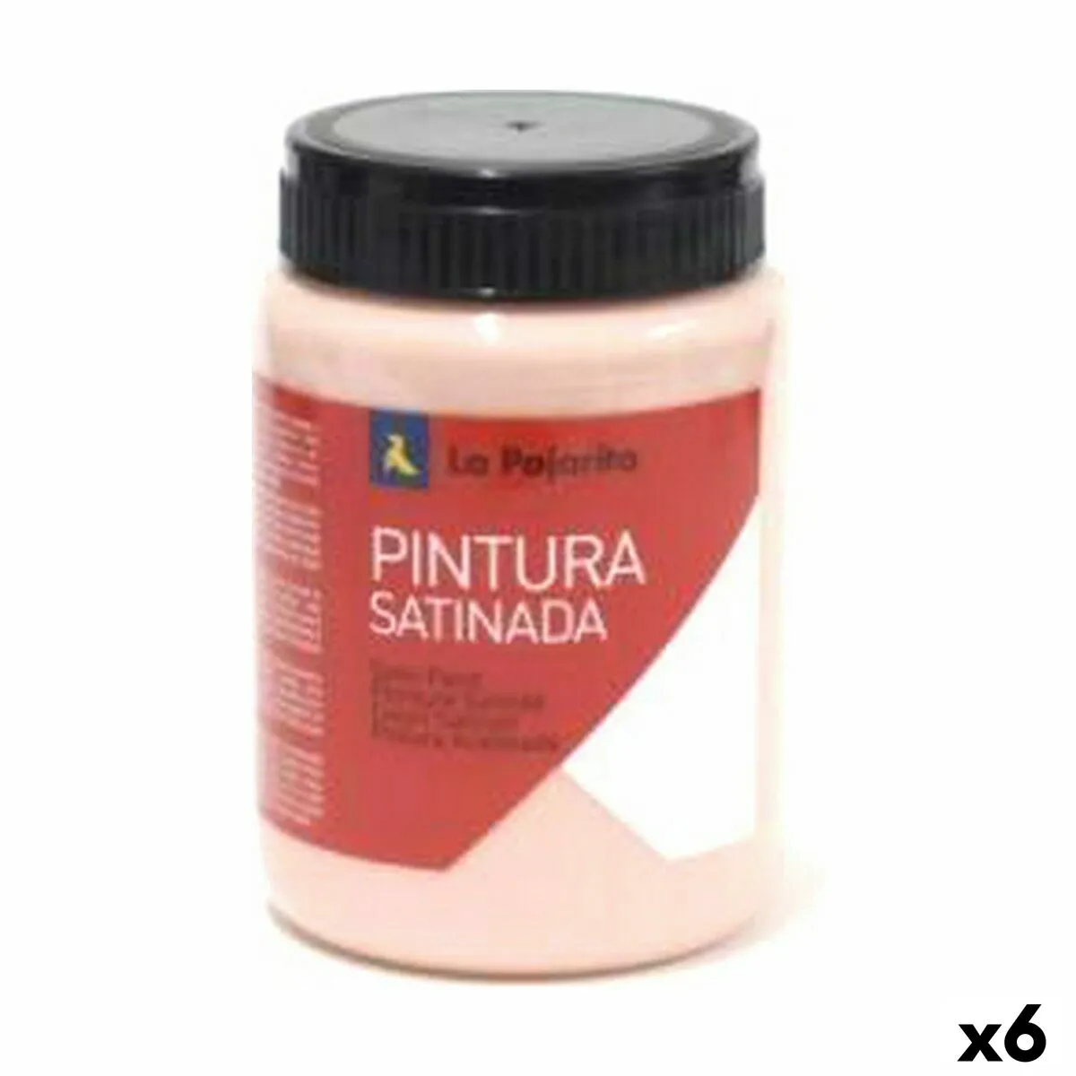 Pittura a tempera La Pajarita L-29 Rosa Raso Per la scuola (35 ml) (6 Unità)