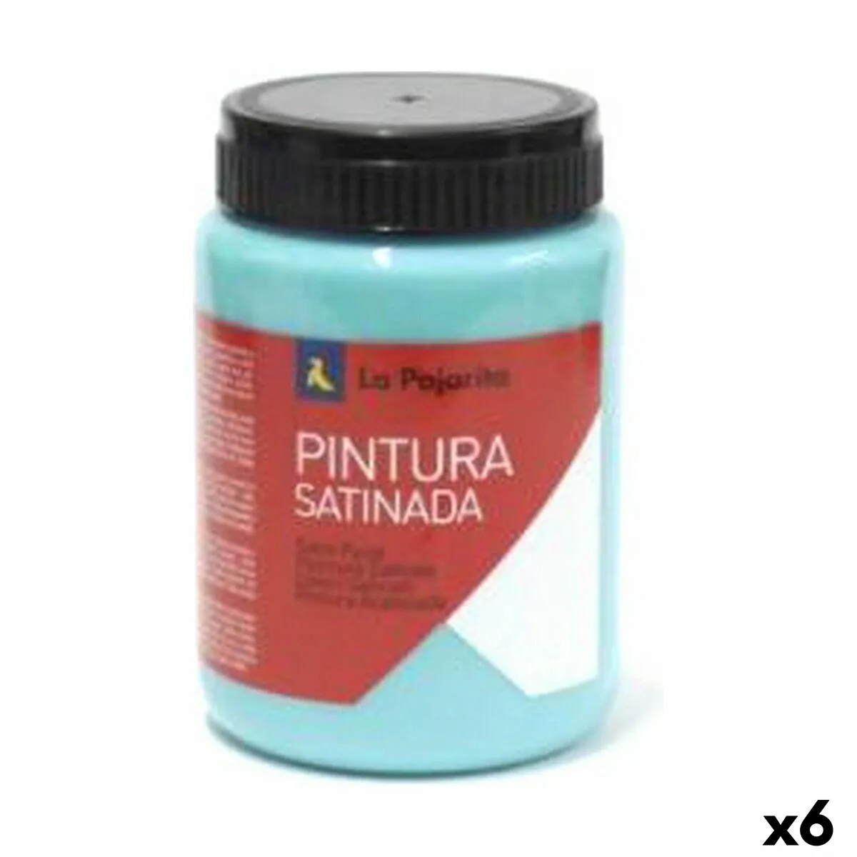 Pittura a tempera La Pajarita L-35 Turchese Raso Per la scuola (35 ml) (6 Unità)