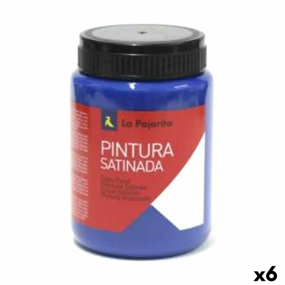 Pittura a tempera La Pajarita L-36 Blu Marino Raso (35 ml) (6 Unità)