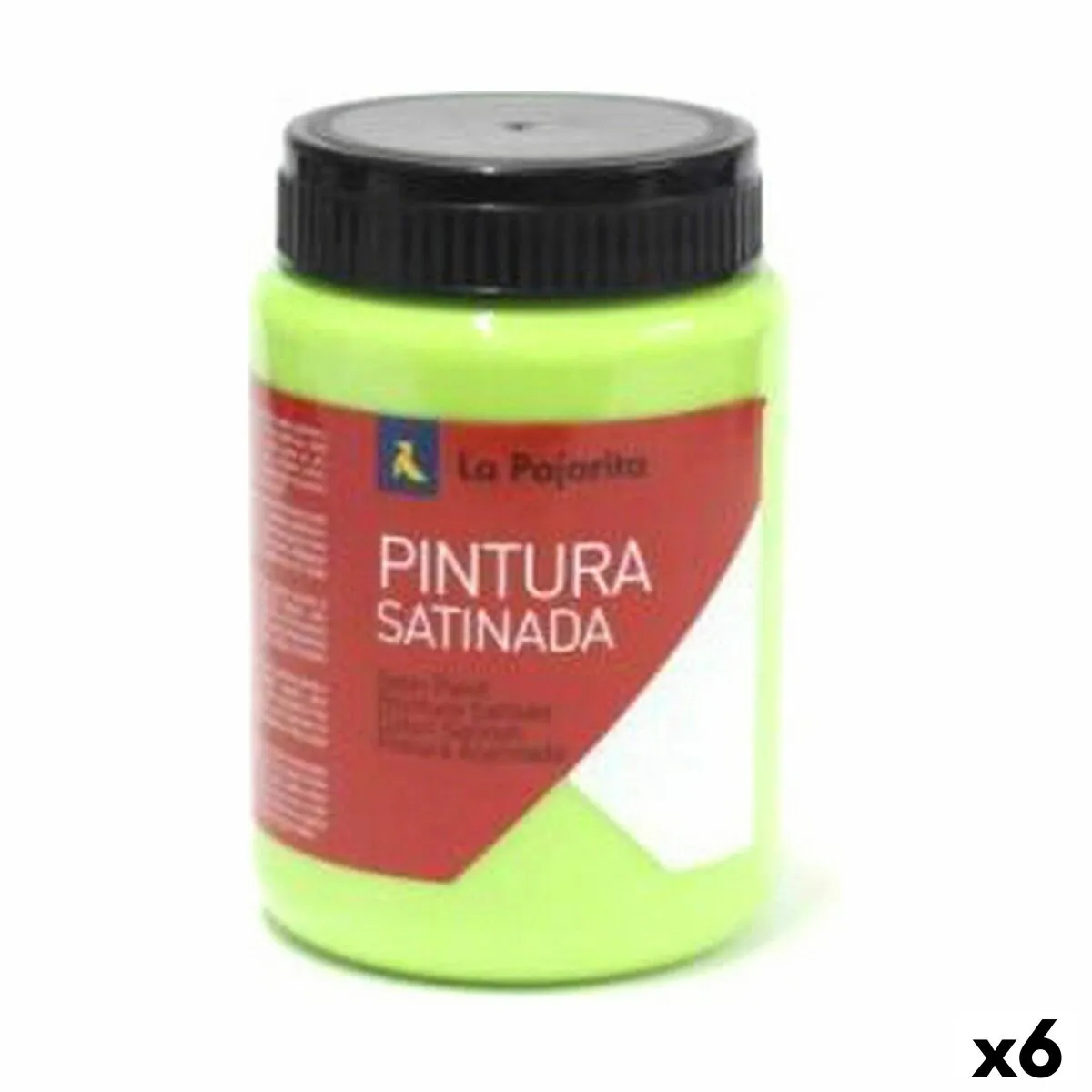 Pittura a tempera La Pajarita Parrot L-37 Verde Raso (35 ml) (6 Unità)