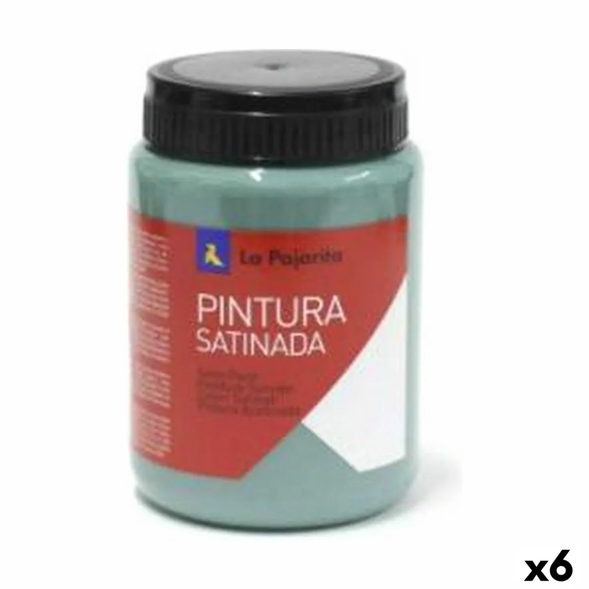 Pittura a tempera La Pajarita Jade L-39 Verde Raso (35 ml) (6 Unità)