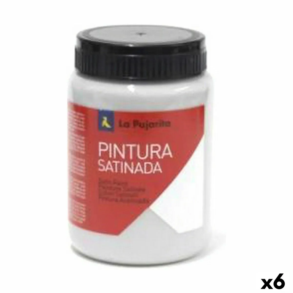 Pittura a tempera La Pajarita L-40 Grigio Raso (35 ml) (6 Unità)