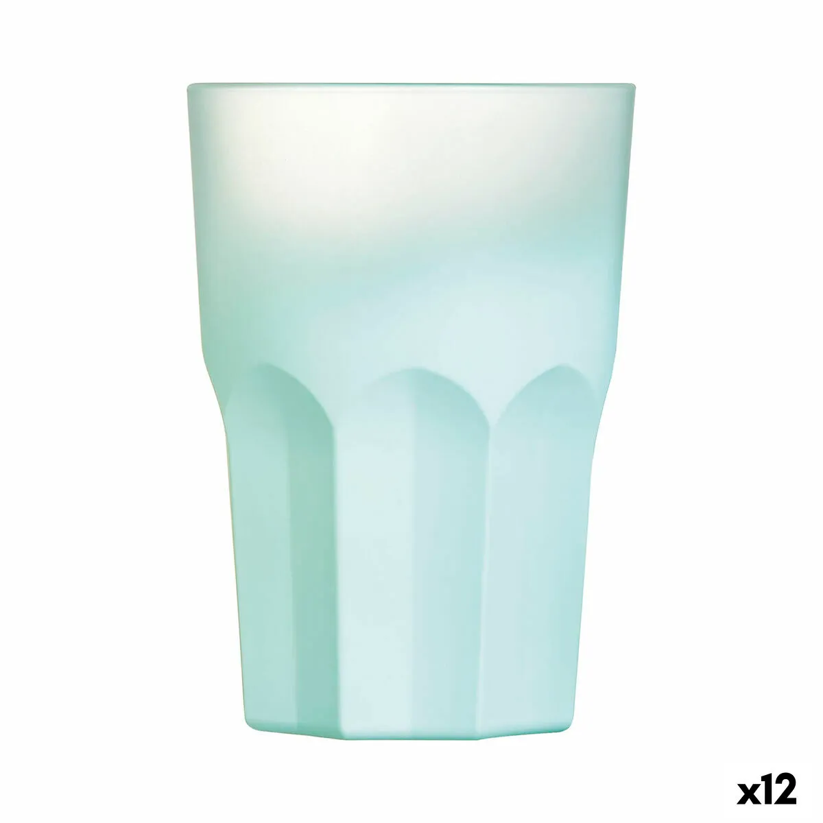 Bicchiere Luminarc Summer Pop Turchese Vetro 12 Unità 400 ml