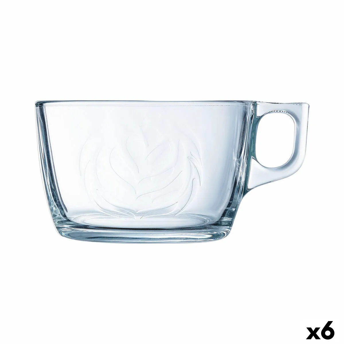 Tazza Luminarc Barista Grande Trasparente Vetro (500 ml) (6 Unità)