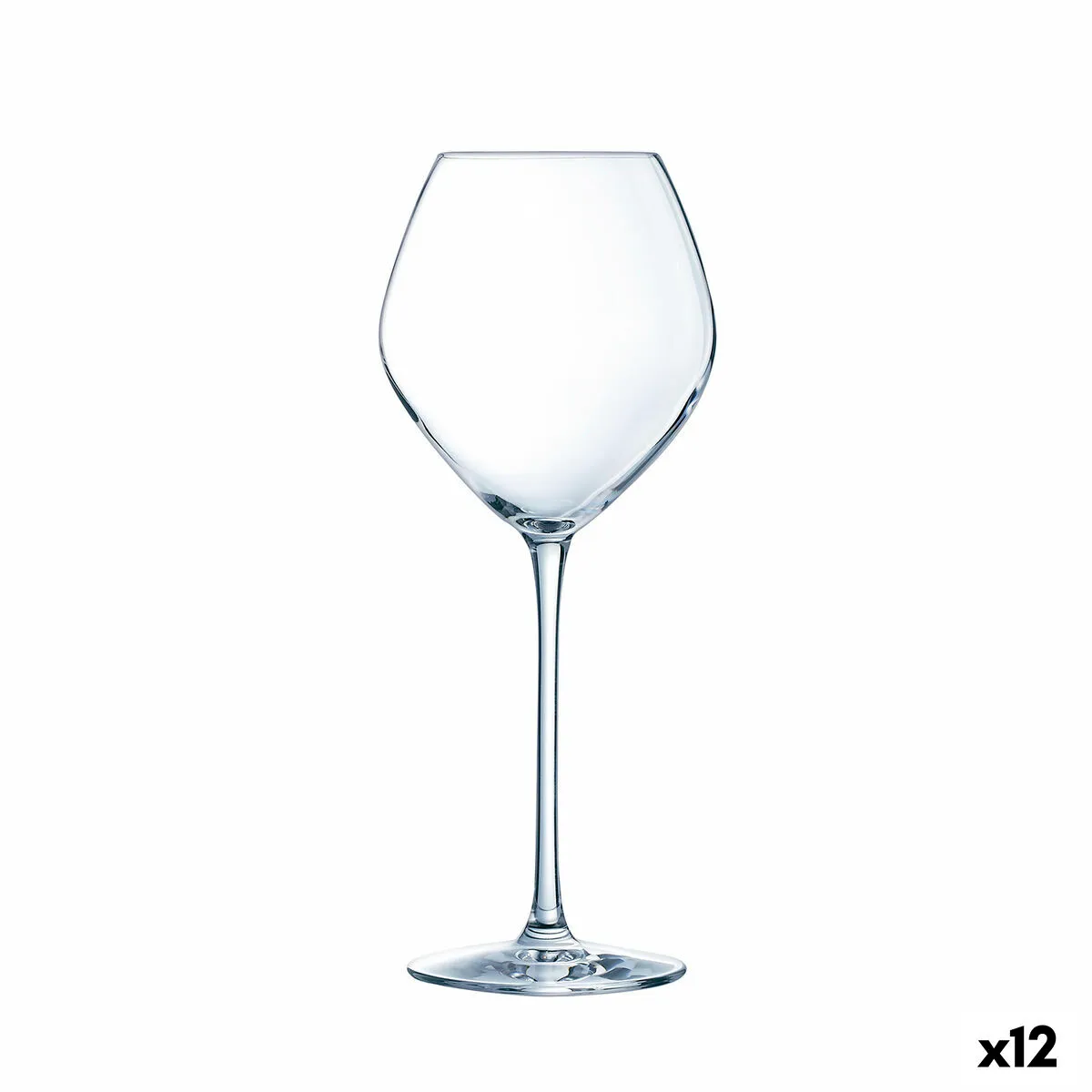 Calice per vino Luminarc Grand Chais Trasparente Vetro (350 ml) (12 Unità)