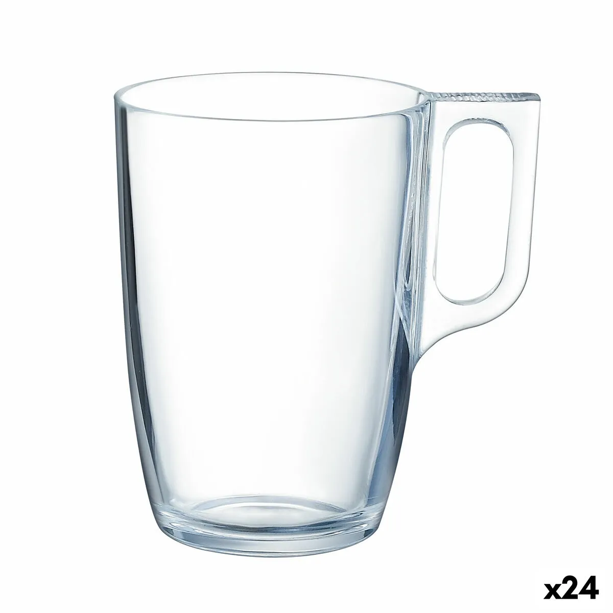 Tazza Luminarc Nuevo Trasparente Colazione Vetro (400 ml) (24 Unità)