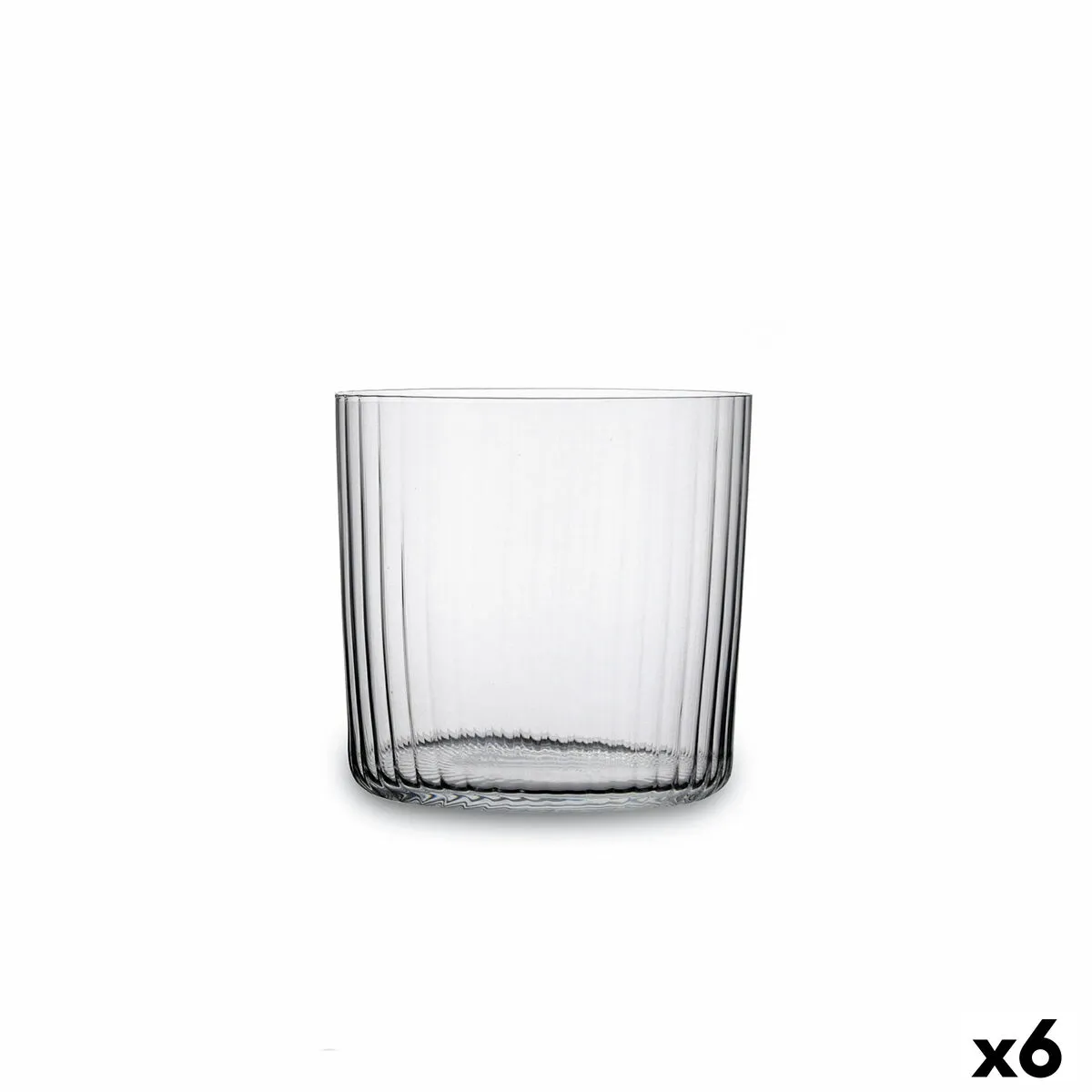 Bicchiere Bohemia Crystal Optic Trasparente Vetro 350 ml (6 Unità)