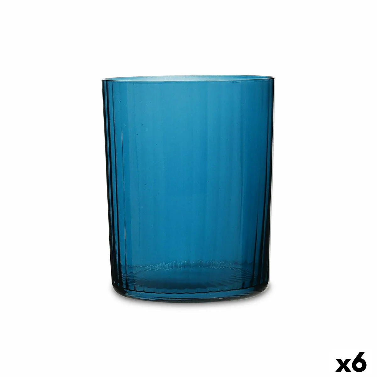 Bicchiere Bohemia Crystal Optic Turchese Vetro 500 ml (6 Unità)