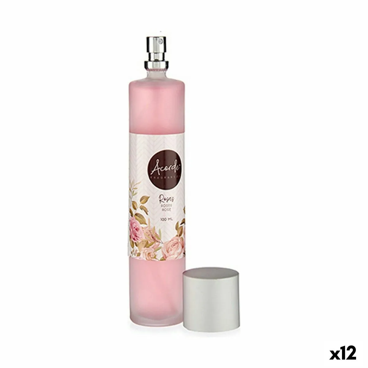 Diffusore Spray Per Ambienti 100 ml Rosa (12 Unità)