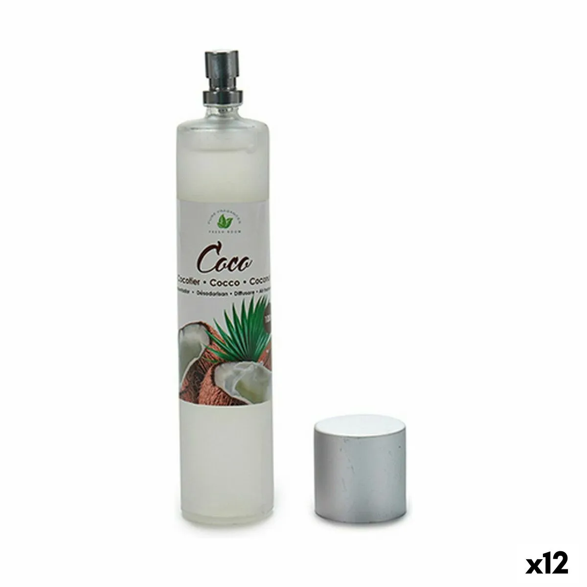 Diffusore Spray Per Ambienti Cocco 100 ml (12 Unità)