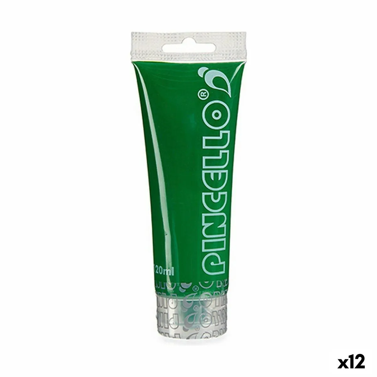 Vernice acrilica 120 ml Verde scuro (12 Unità)