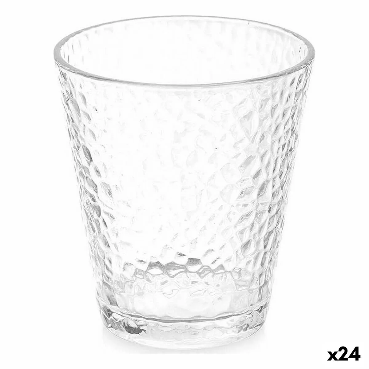 Bicchiere Lacrima Trasparente Vetro 375 ml (24 Unità)