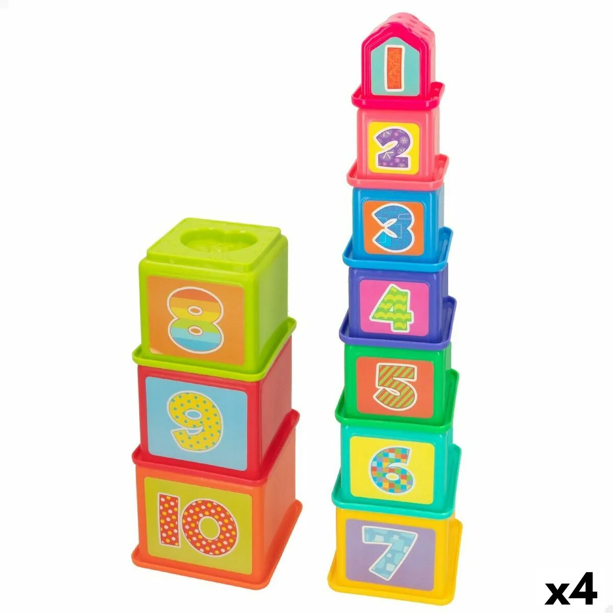 Blocchi Impilabili PlayGo 4 Unità 10,2 x 50,8 x 10,2 cm