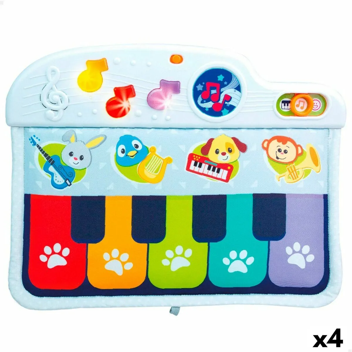 Piano Interattivo per Bambini Winfun 42 x 3 x 32 cm (4 Unità)