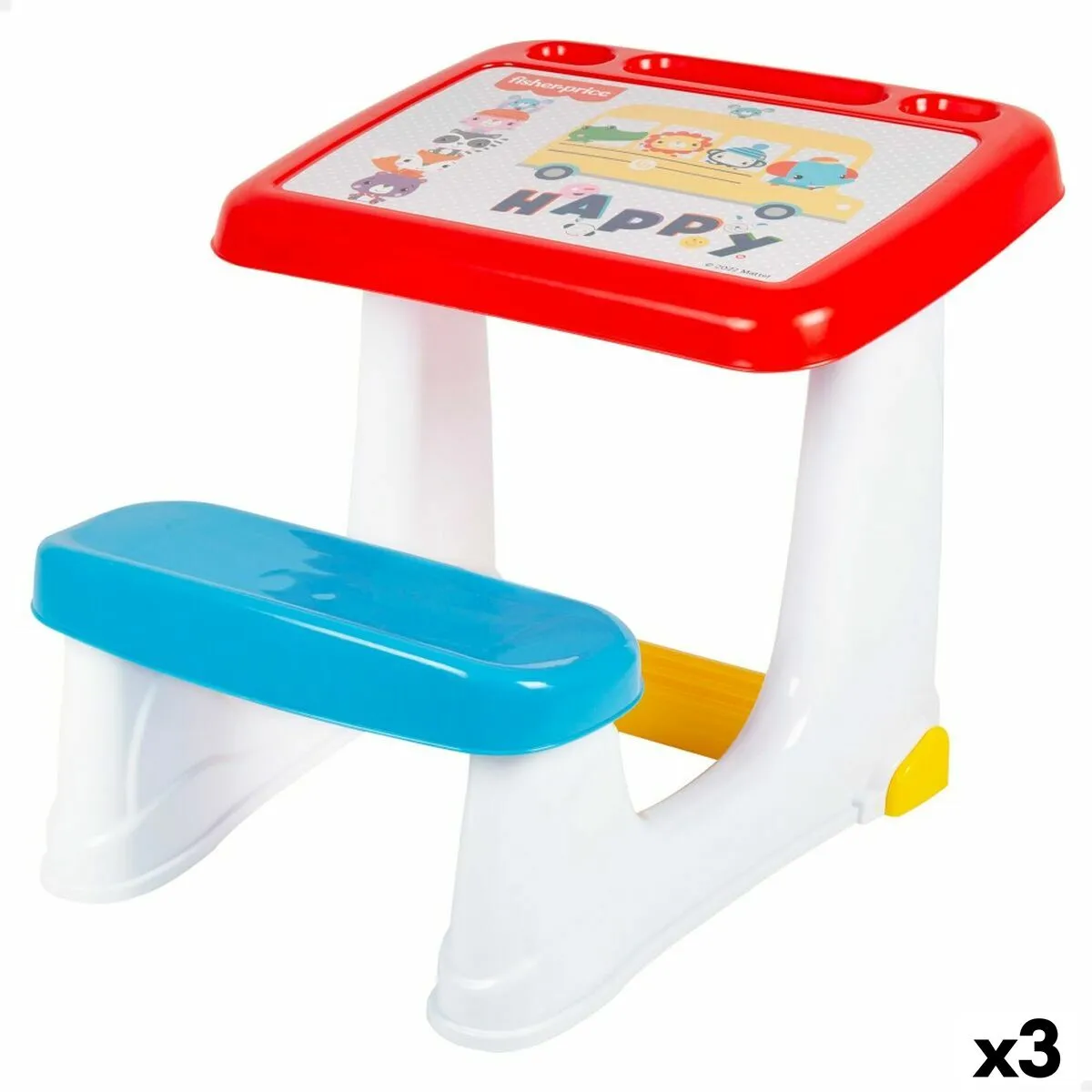 Scrivania Fisher Price 3 Unità 53,5 x 49 x 72,5 cm