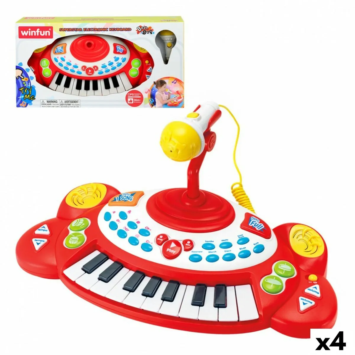 Pianoforte Educativo Apprendimento Winfun