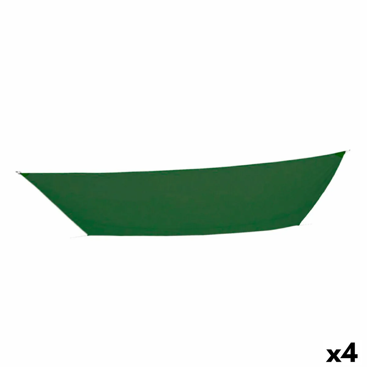 Vele parasole Aktive Triangolare Verde 300 x 0,5 x 400 cm (4 Unità)