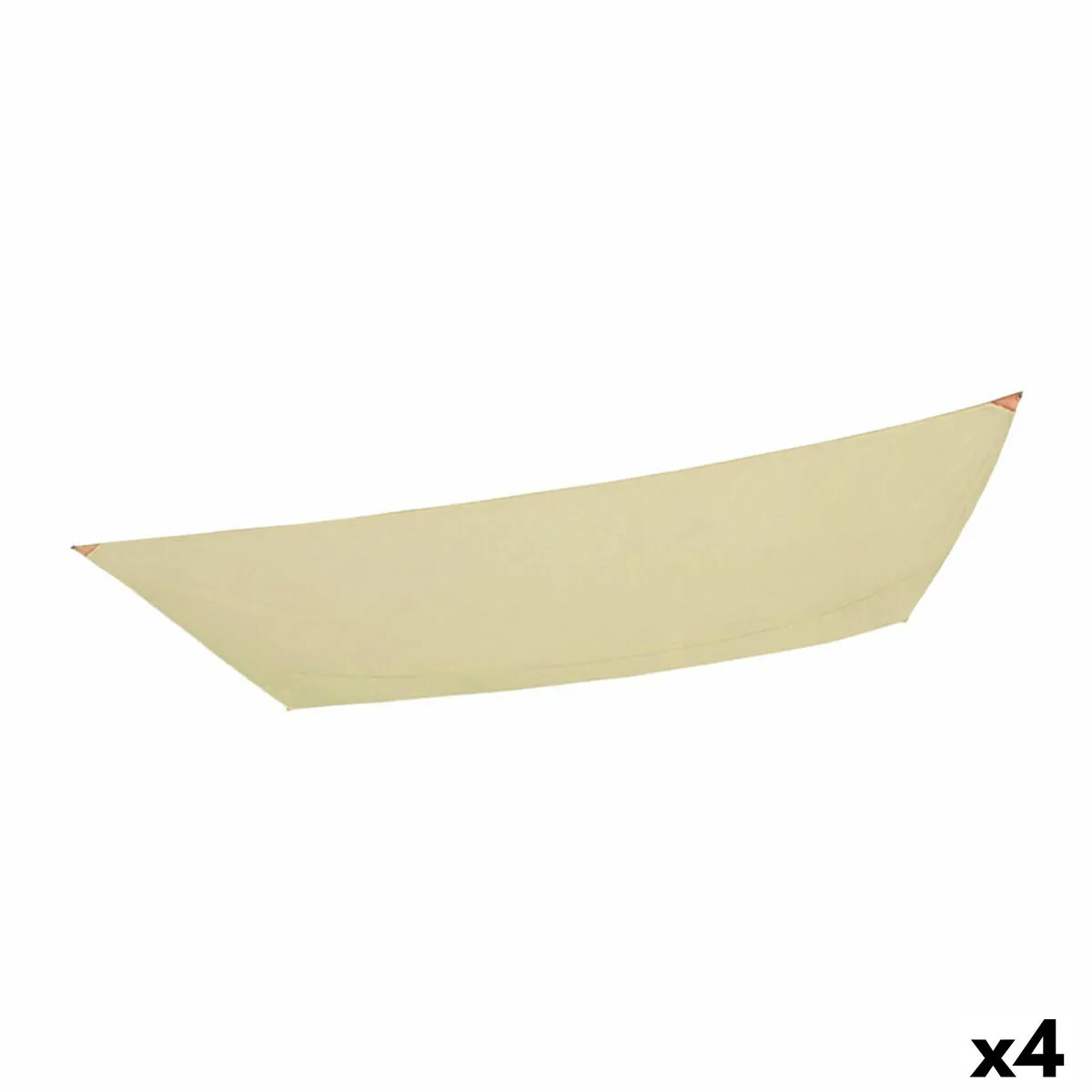 Vele parasole Aktive Triangolare Crema 200 x 0,5 x 300 cm (4 Unità)