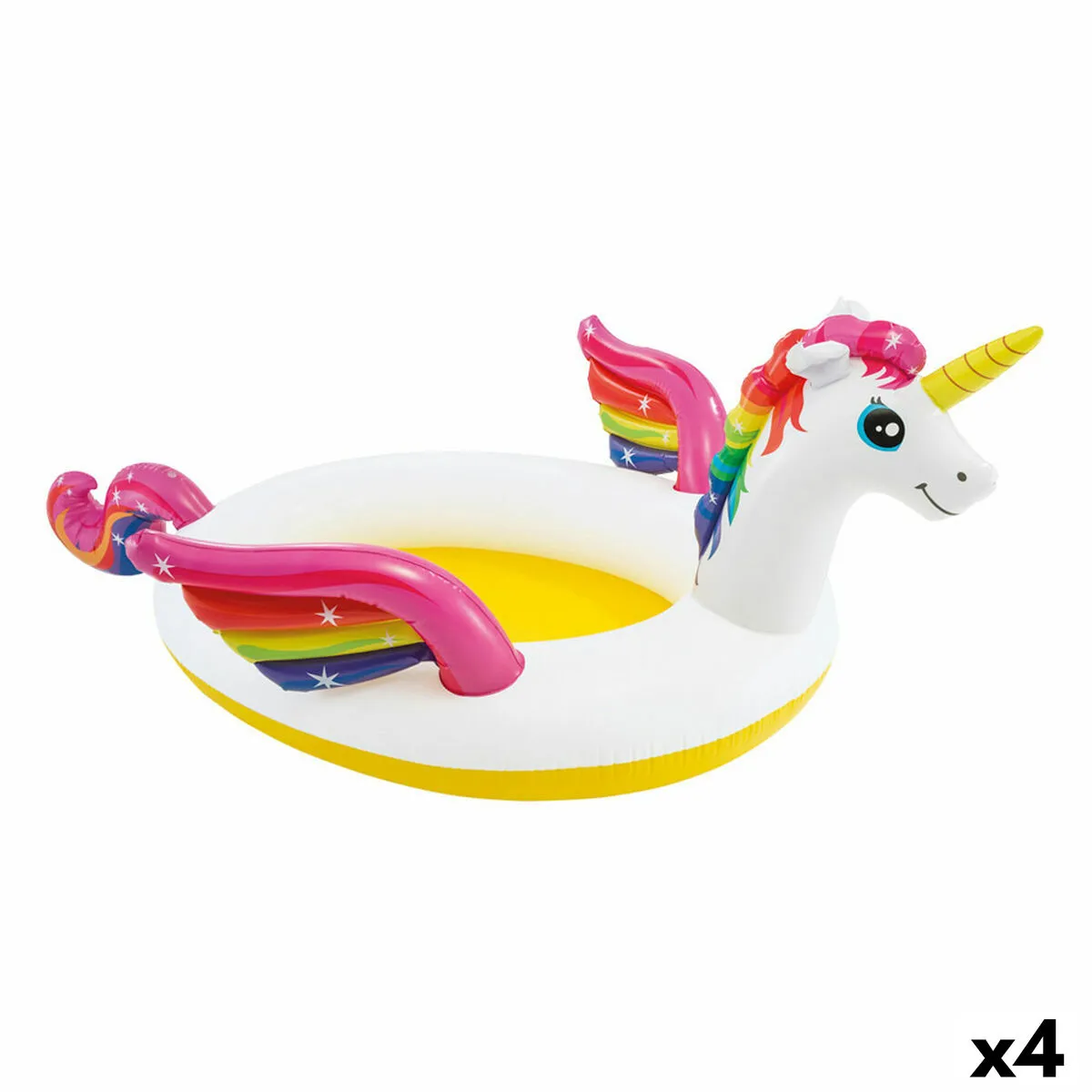 Piscina Gonfiabile per Bambini Intex Unicorno 151 L 27,2 x 10,4 x 19,3 cm (4 Unità)