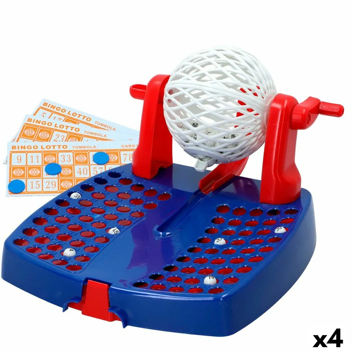 Bingo Colorbaby Azzurro Plastica (4 Unità)