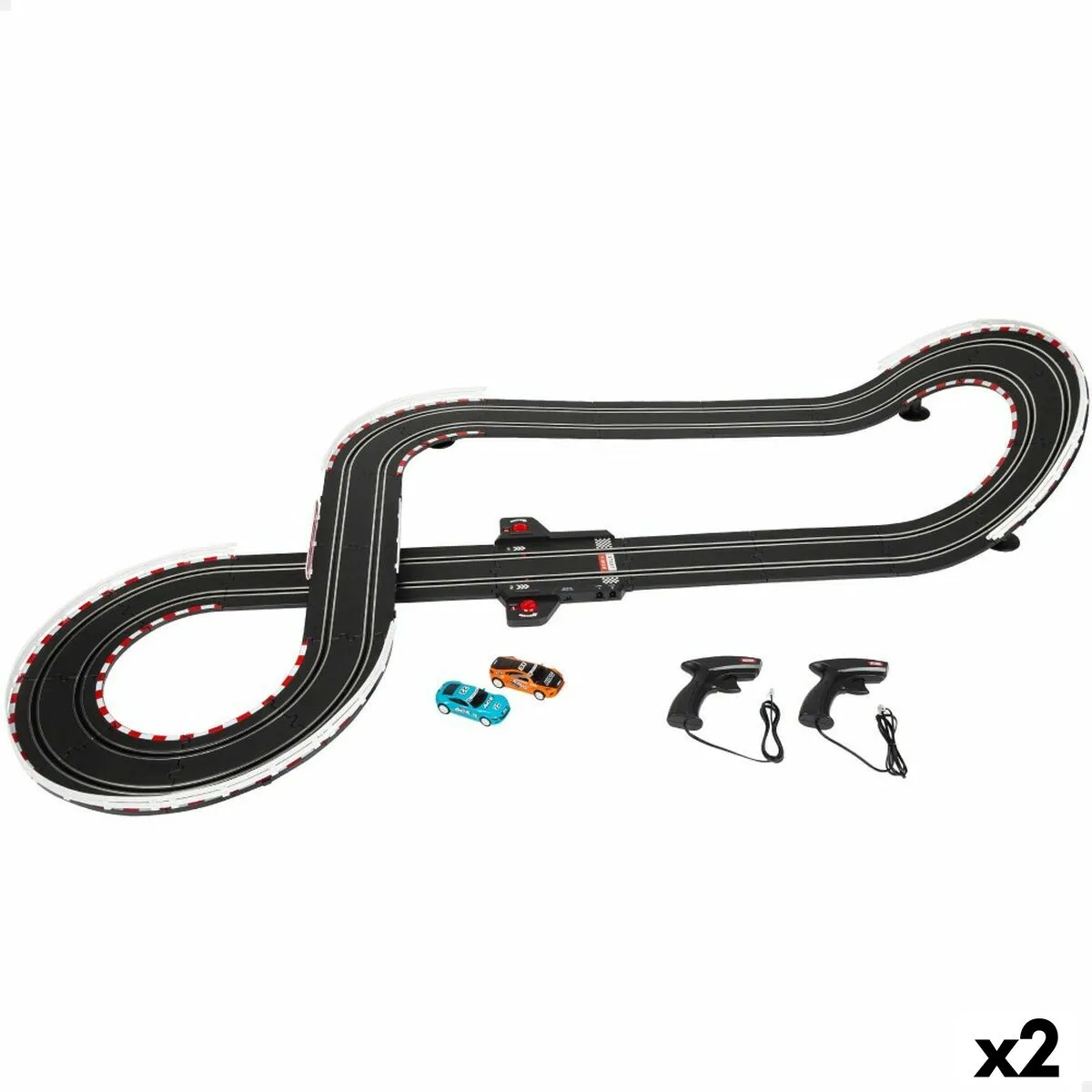 Pista da Corsa Speed & Go 2 macchine 2 Unità 165 x 24,5 x 95 cm