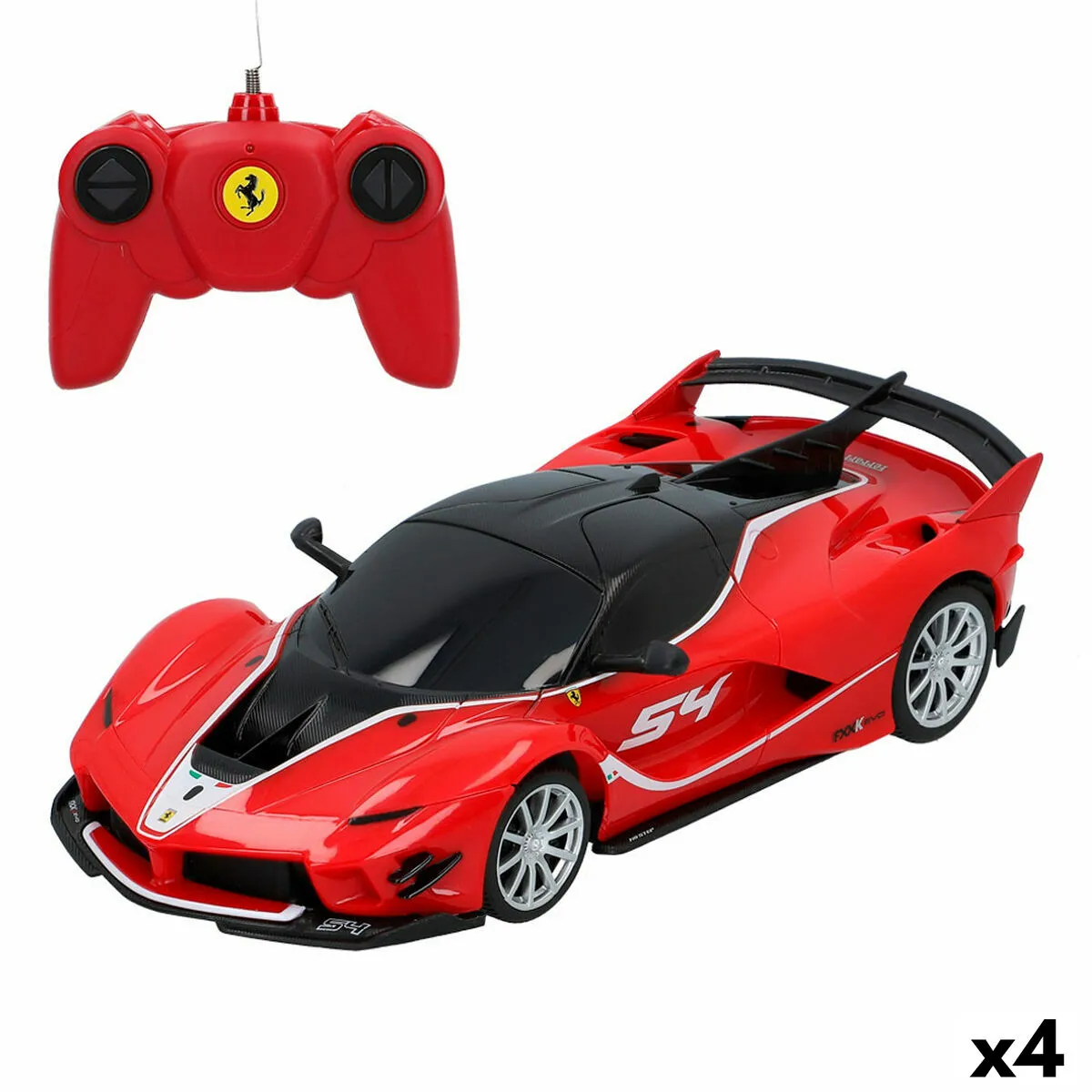 Macchinina Radiocomandata Ferrari FXX K Evo 1:24 (4 Unità)