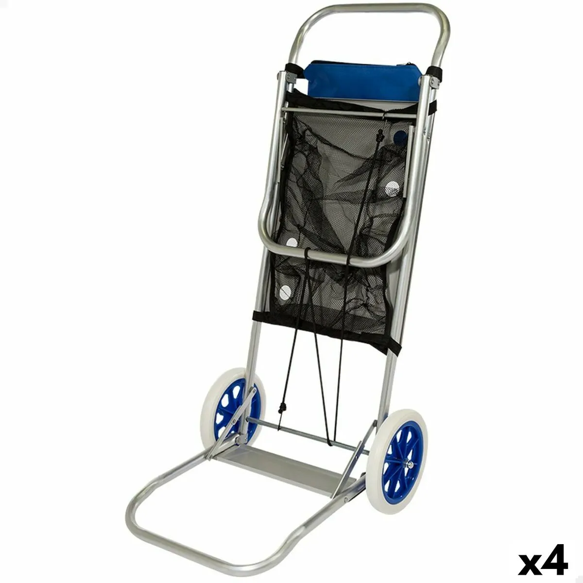 Carrello Multiuso Aktive Azzurro 47 x 100 x 52 cm (4 Unità)