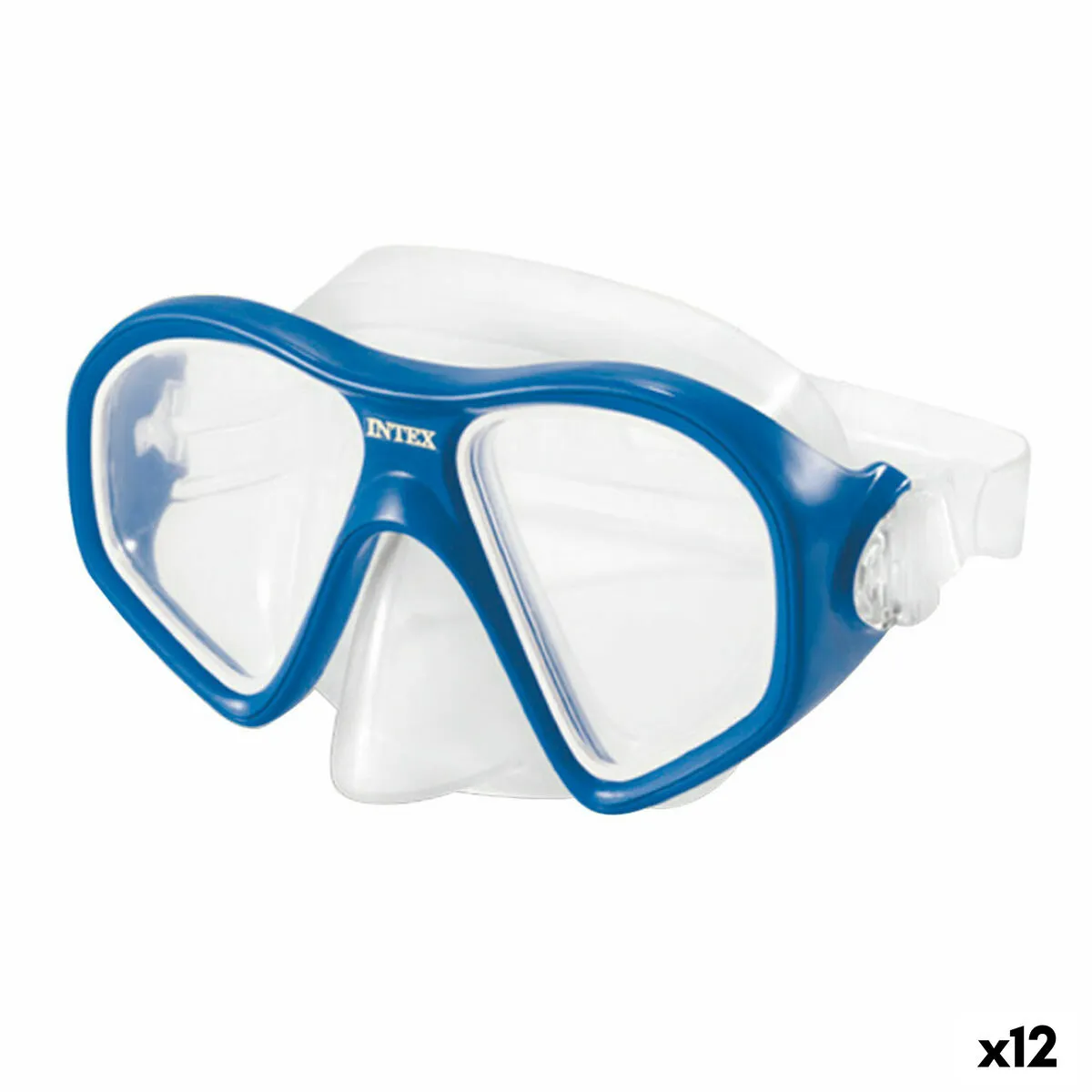 Maschera da Snorkel Intex Reef Rider (12 Unità)