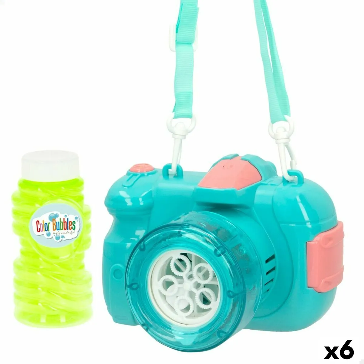 Gioco di Bolle di Sapone Colorbaby (6 Unità)