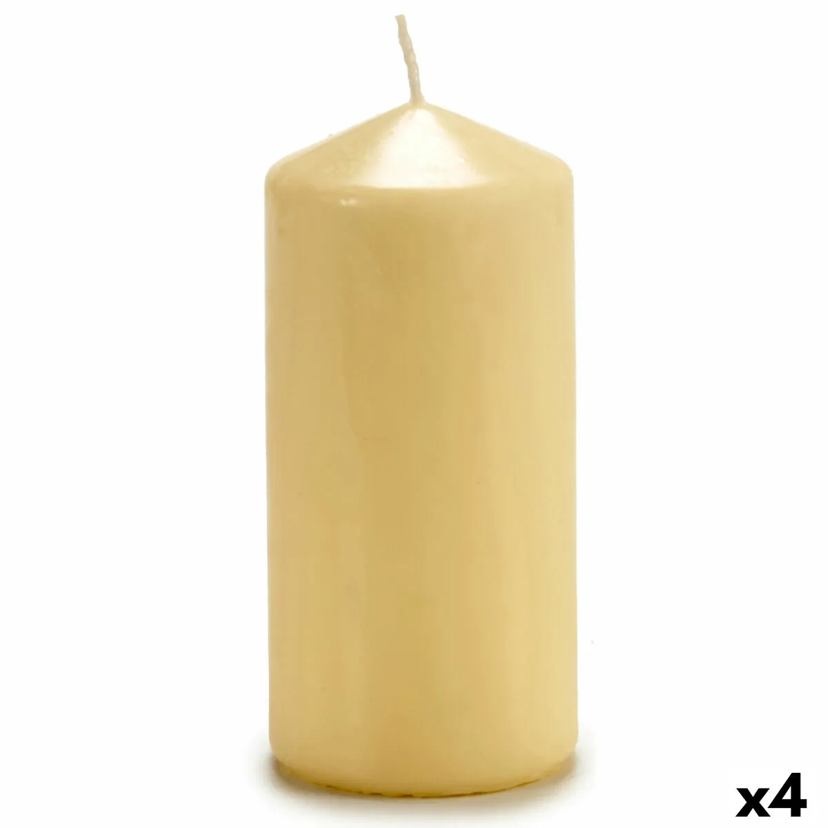 Candela 15,5 cm Crema (4 Unità)