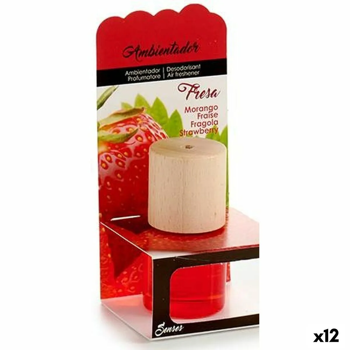 Deodorante per Ambienti Fragola (12 Unità)