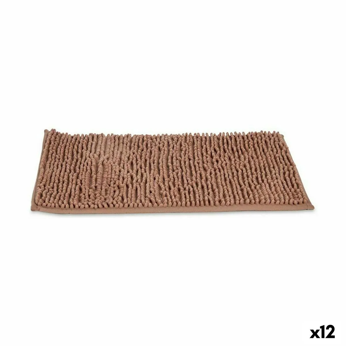 Tappeto da bagno Naturale 59 x 40 x 2,5 cm (12 Unità)