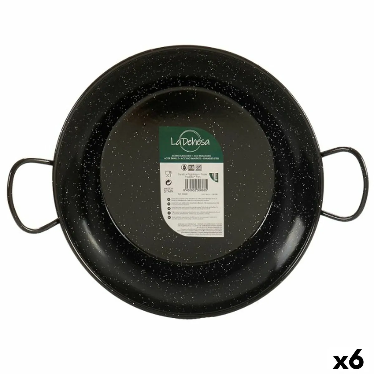 Paellera Ø 28 cm Acciaio Smaltato