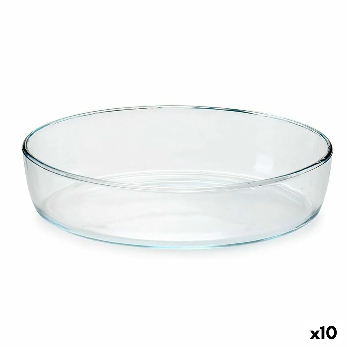 Teglia da Cucina Borcam Ovalada 1,5 L 18 x 6 x 26 cm (10 Unità)