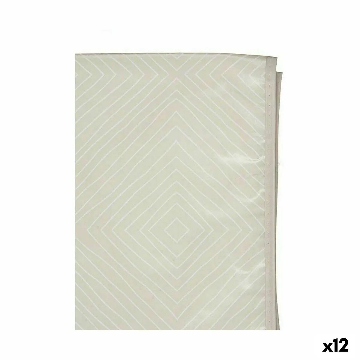 Tovaglia Gomma Beige Rombos 140 x 240 cm (12 Unità)