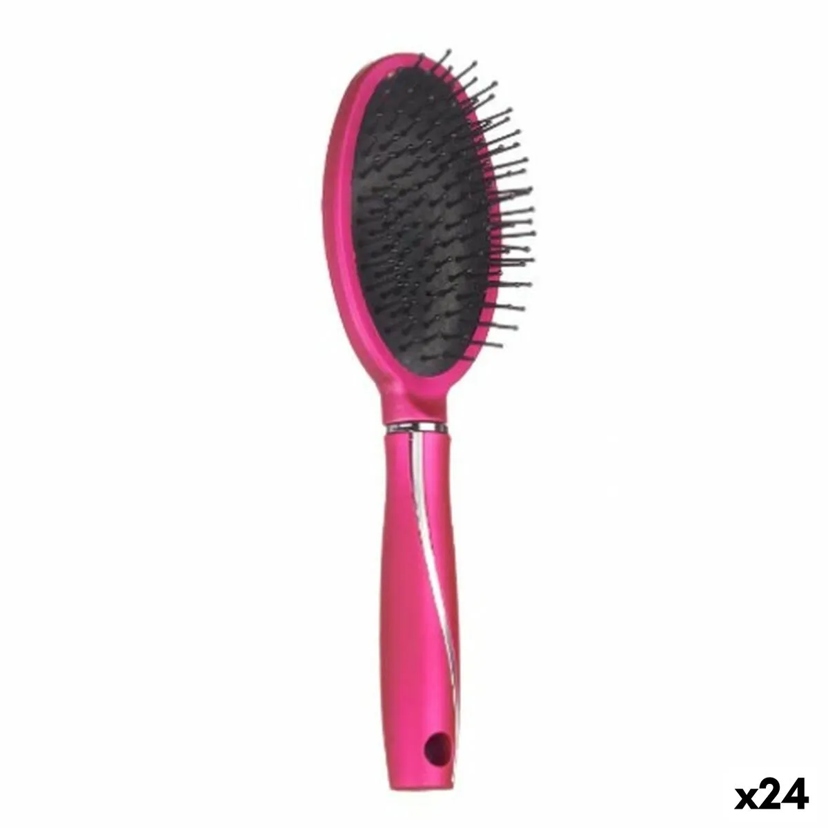 Spazzola Fucsia Silicone Plastica (24 Unità)