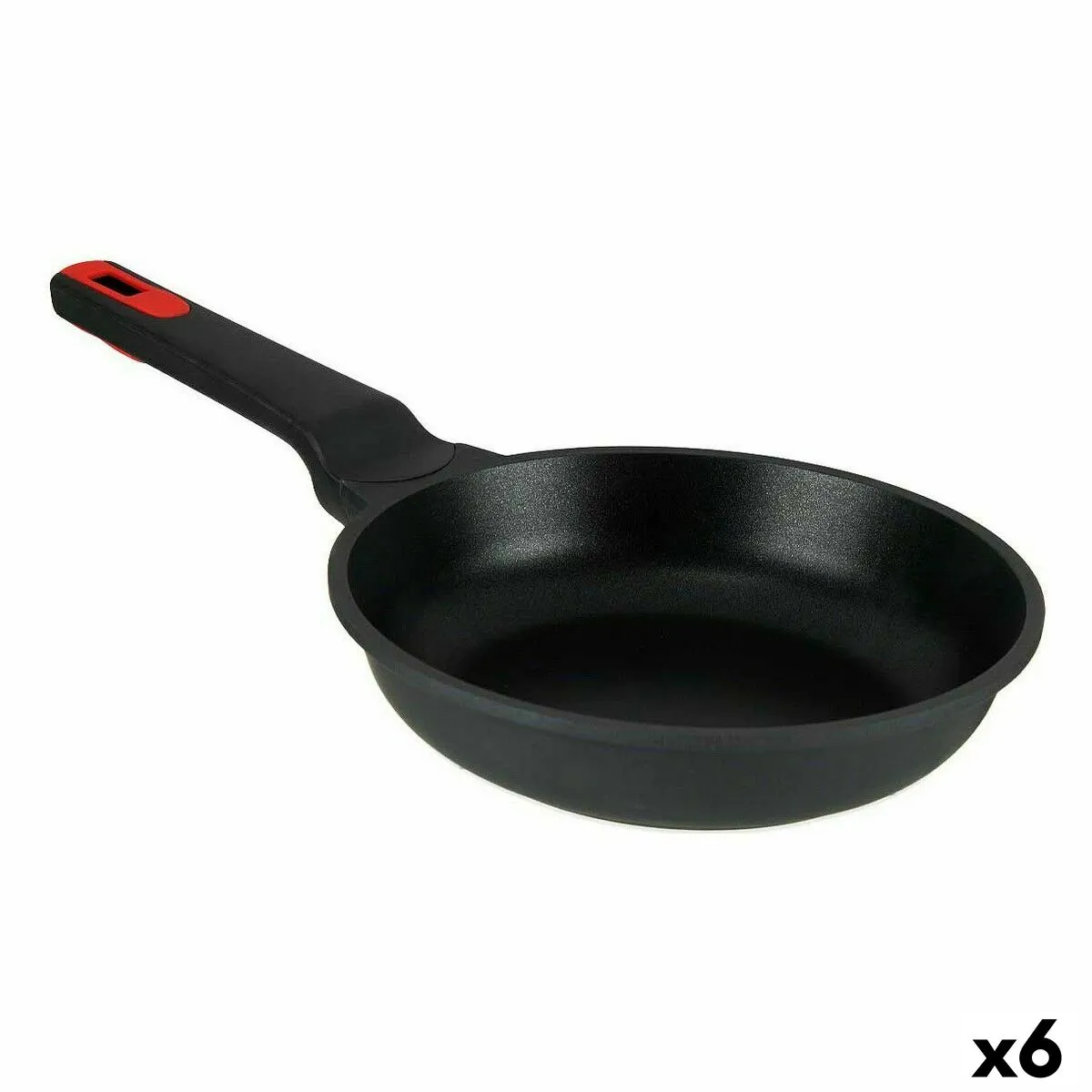 Padella Ø 20 cm Nero Alluminio (6 Unità)