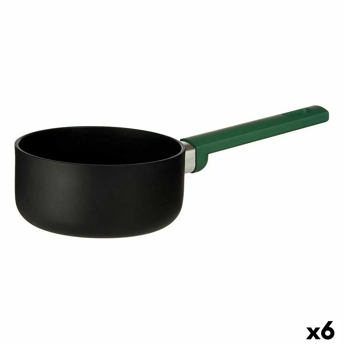 Paiolo Ø 16 cm Nero Verde 1,3 L (6 Unità)